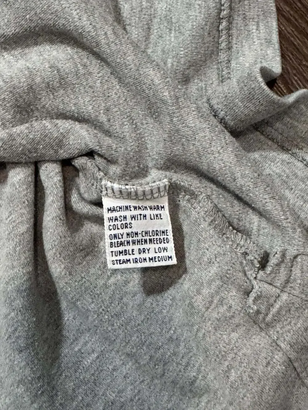 Vintage Polo Ralph Lauren Heather Grey Short Sleeve Shirt Size Large